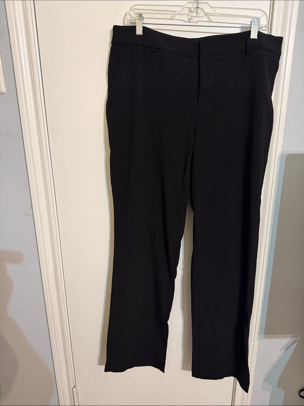 Nine West Black Straight-Leg Dress Pants